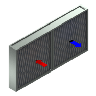 An image of a heat-pipe recovery device.